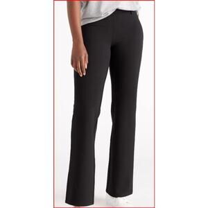 NEW Quince Women's Ultra Stretch Ponte bootcut Pant Women's XL Black